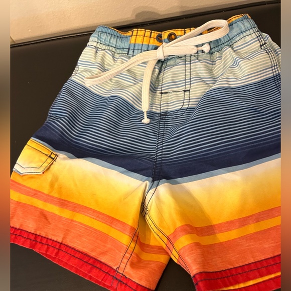 Boy’s 4T Lot of 2 Swim Trunk Shorts. - Picture 2 of 7